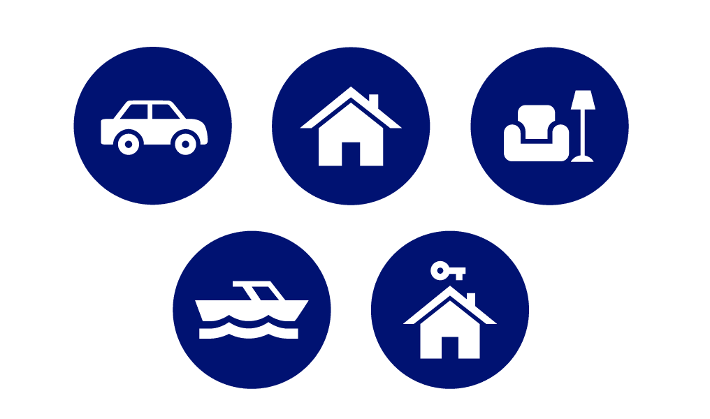 Multi-policy discount product icons