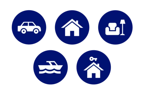 Multi-policy discount product icons